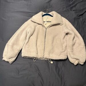 WORN ONCE Sherpa Lululemon jacket
